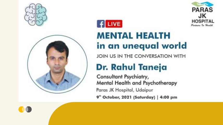 dr Rahul’s awareness talk on mental health